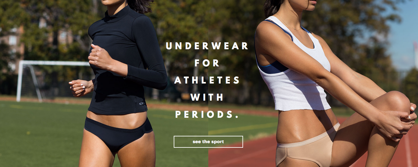 Girls Period Underwear, Active Stretch Sports